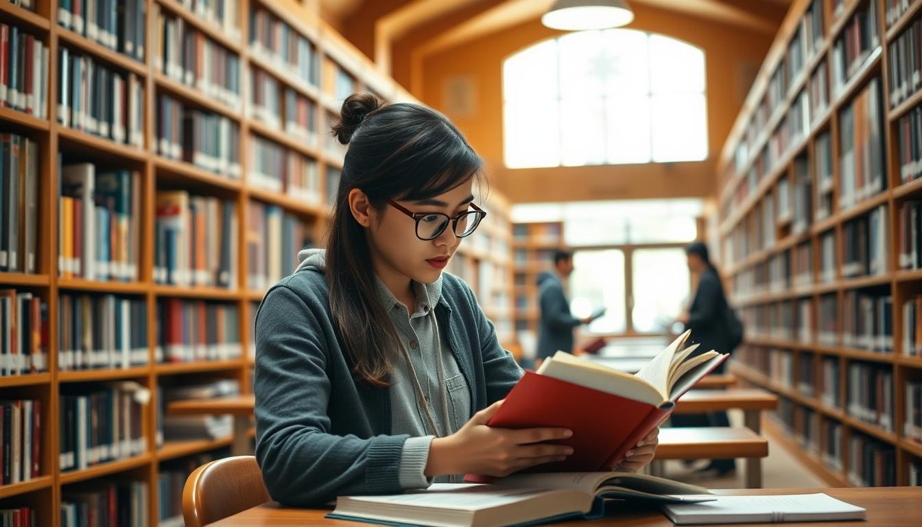 Student using online courses for flexible education